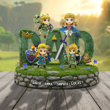 Load image into Gallery viewer, “A Legend for Every Dad” - Personalized Legend Dad Plaque - Custom Gift for Dad, Father, Grandpa, Husband Shaped Plaques PopCulturePrints
