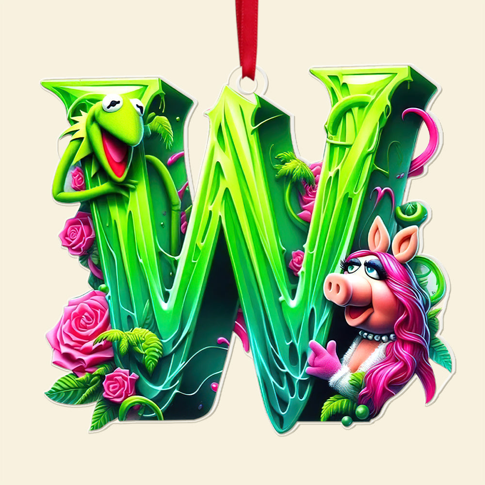 Personalized Movie Lover Alphabet Ornaments Ornament PopCulturePrints