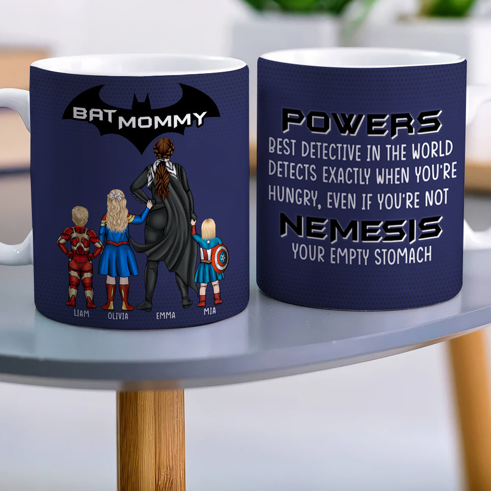 Mama Hulk Personalized Coffee Mug with Names Coffee Mug PopCulturePrints