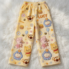 Load image into Gallery viewer, Bring Joy with Personalized Lovely Characters Pajama Pants - A Unique Gift for All Occasions Pajama Pant PopCulturePrints
