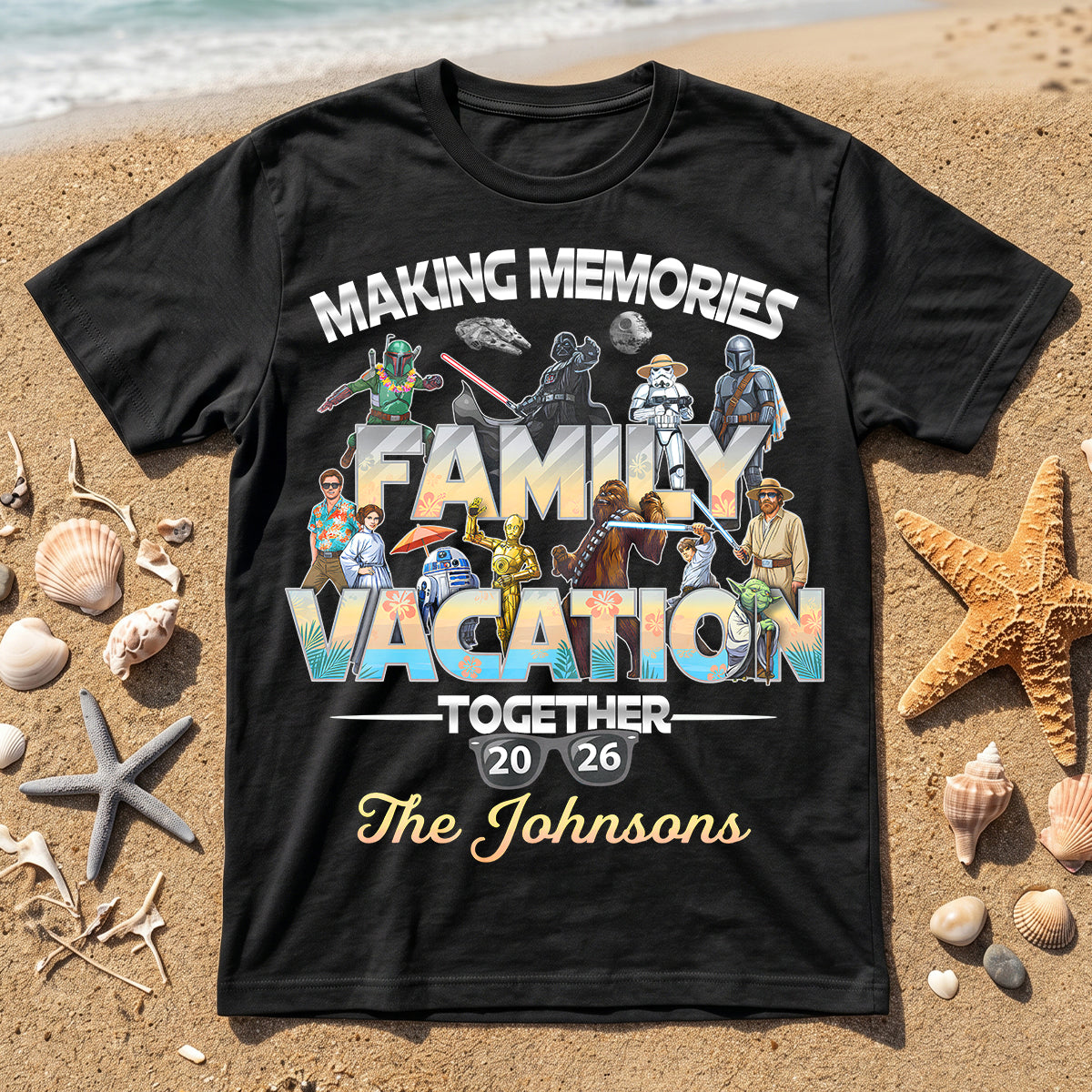 Making Memories: Timeless Family Vacation Matching Shirts - Personalized Gifts for Families