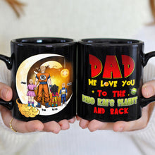 Load image into Gallery viewer, Personalized Super Dad Coffee Mug - To King Kai&#39;s Planet and Back Coffee Mug PopCulturePrints
