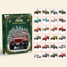 Load image into Gallery viewer, “Adventure Awaits!” - Personalize Your Off Road Lovers Advent Calendar - Perfect Gift for Jeep Enthusiasts and Outdoor Adventurers Advent Calendar PopCulturePrints
