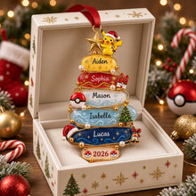 Load image into Gallery viewer, Celebrate Joy with Our Customizable Christmas Acrylic Ornament - Perfect Personalized Gift for Family and Friends Ornament PopCulturePrints

