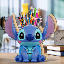 Load image into Gallery viewer, Bring Joy to Back to School with Our Personalized Cute Pen Holder Pen Holder PopCulturePrints
