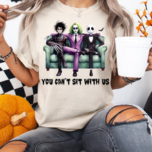 Load image into Gallery viewer, Halloween Special &#39;You Can&#39;t Sit With Us&#39; Shirt - Iconic Characters Edition
