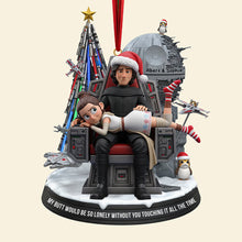 Load image into Gallery viewer, Galactic Love Christmas Ornament – Personalized Gift for Couples Ornament PopCulturePrints
