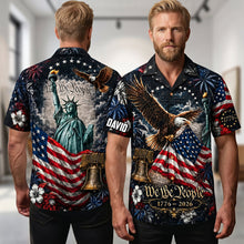 Load image into Gallery viewer, Celebrate 250 Years of Freedom - Custom USA Hawaiian Shirt Hawaiian Shirts PopCulturePrints
