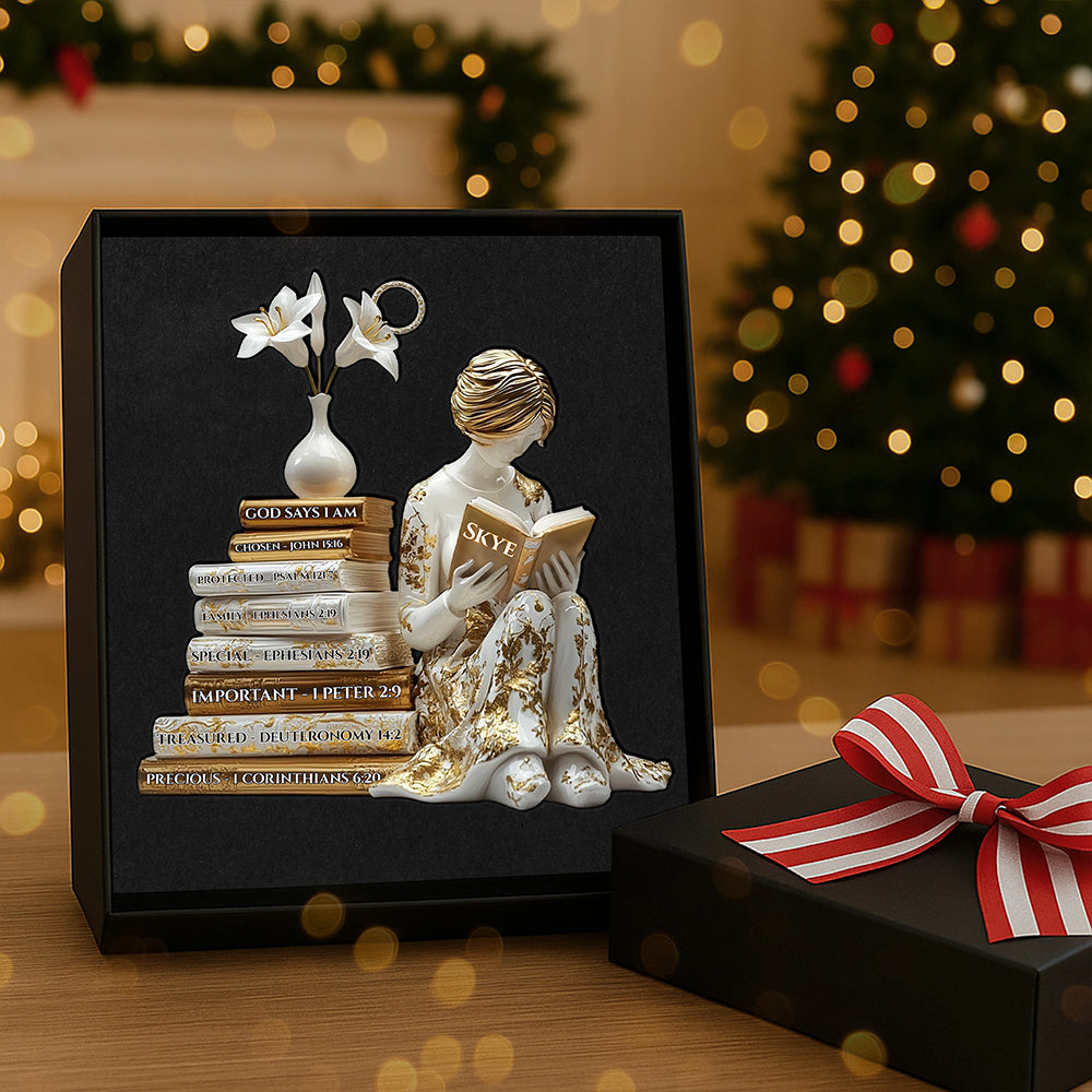 Acrylic Ornament for Book Lovers - Personalized Gifts for the Literary Enthusiast