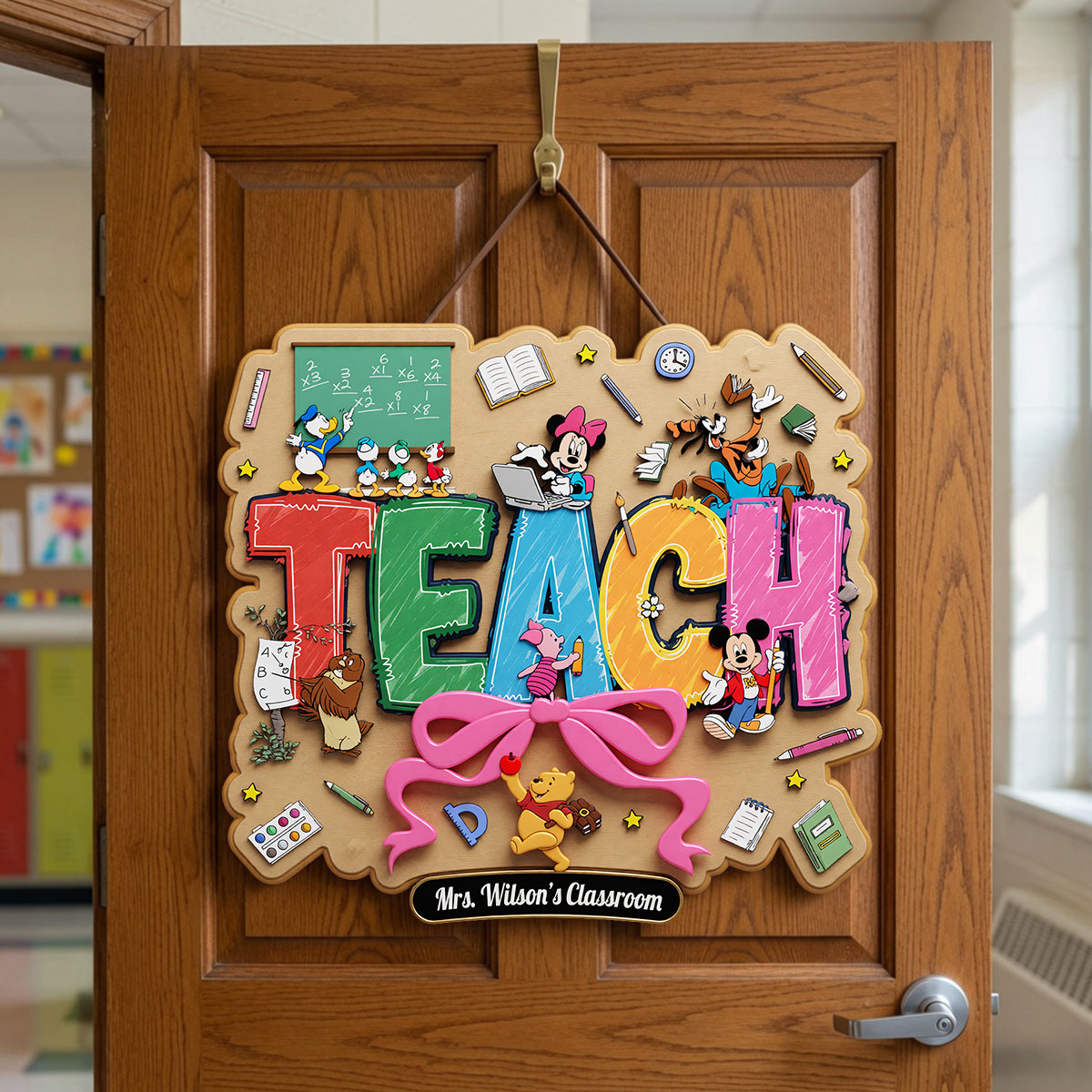 Teach Acrylic Sign - Personalized Gifts for Teachers