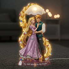 Load image into Gallery viewer, You Will Always Be My Dream - Fairy Tale Acrylic Light Box Light Box PopCulturePrints

