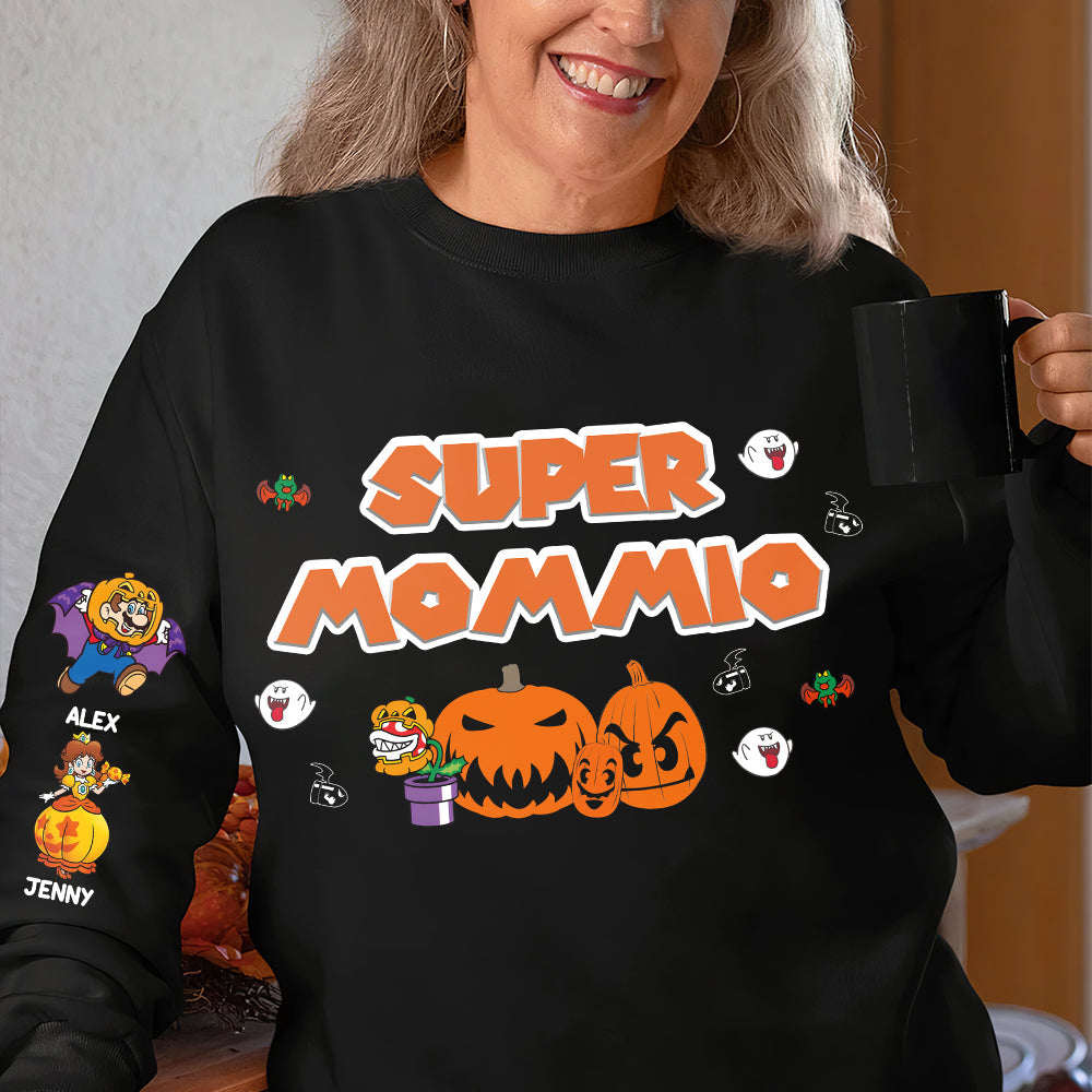 Super Mom Halloween Personalized Shirt