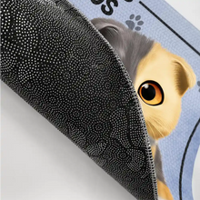 Load image into Gallery viewer, Cats Lovers &amp; Weirdos Welcome - Personalized Doormat for Cat Lovers Doormat PopCulturePrints
