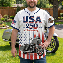 Load image into Gallery viewer, Ride in Style - Badass Motorcycle Jersey Shirt - Custom Photo Gift for Bikers
