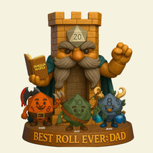Load image into Gallery viewer, &quot;The Best Roll Ever&quot; - Personalized Gift for Dads and Grandpas - Custom Plaque Shaped Plaques PopCulturePrints
