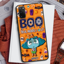 Load image into Gallery viewer, Personalized Halloween Fan Phone Case - Boo-tiful Inside &amp; Out
