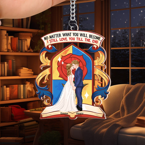 Endless Love Personalized Keychain - Perfect Couple Gifts for Valentine's Day Gifts Keychains PopCulturePrints