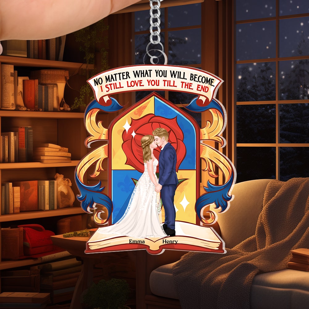 Endless Love Personalized Keychain - Perfect Couple Gifts for Valentine's Day Gifts Keychains PopCulturePrints