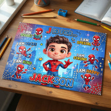 Load image into Gallery viewer, Brave &amp; Kind Jigsaw Puzzle - Personalized Gift for Kids
