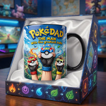 Load image into Gallery viewer, “PokeDad - The Man with the Greatest Balls” - Personalized Magic Mug for Dads and Grandpas Coffee Mug PopCulturePrints
