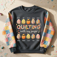 Load image into Gallery viewer, QUILTING 'With My Peeps' - Personalized Easter Gifts for Grandma AOP Products PopCulturePrints
