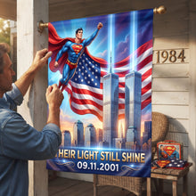 Load image into Gallery viewer, Their Light Still Shine - Personalized House Flag for Patriots
