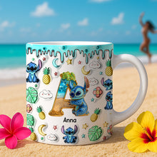 Load image into Gallery viewer, Custom Alphabet Letter Coffee Mug – Personalize Your Gift with Cute Monsters for Any Occasion Coffee Mug PopCulturePrints
