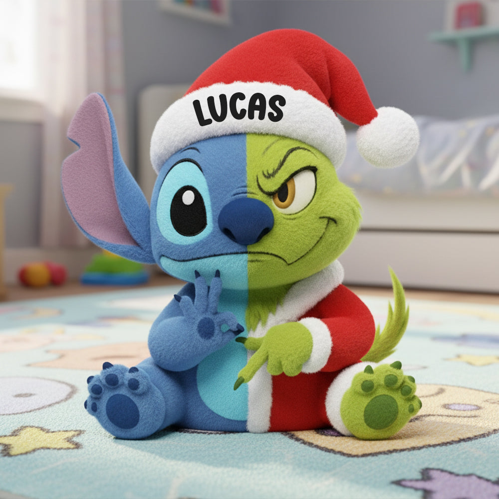 "Celebrate the Fun Side of Christmas!" - Personalized Funny Custom Shaped Pillow - Perfect Gift for Friends, Family, and Loved Ones Pillow PopCulturePrints