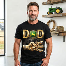Load image into Gallery viewer, Best Farmer Dad Ever - Personalized Shirt for Dads Who Love Farming Shirts PopCulturePrints
