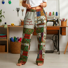 Load image into Gallery viewer, Oops, I Bought More Fabric - Personalized Sewing Pajama Pants for Craft Lovers Pajama Pant PopCulturePrints
