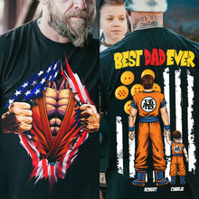 Load image into Gallery viewer, “Unleash Your Inner Hero” - Dragon Dad Shirt - Personalized Gift for Dad, Grandfather &amp; More Shirts PopCulturePrints
