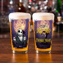 Load image into Gallery viewer, Personalized Father Figure Beer Glass - Pop Culture Gift for Dad Beer Glasses PopCulturePrints

