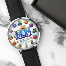 Load image into Gallery viewer, Personalized Love: Custom Quartz Watch for Mom and Grandma - Meaningful Gift for Mother&#39;s Day Quartz Watch PopCulturePrints
