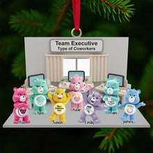 Load image into Gallery viewer, Team Executive Coworker Ornament - Personalized Christmas Gifts to Celebrate Your Work Family Ornament PopCulturePrints

