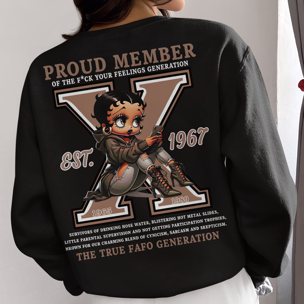 Proud Generation X Custom Year Shirt