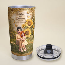 Load image into Gallery viewer, Forever Linked Mom &amp; Daughter Tumbler - A Personalized Gift for Moms and Daughters Tumbler Cup PopCulturePrints
