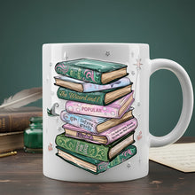 Load image into Gallery viewer, “Books are a uniquely portable magic” - Customizable Bookworm Mug - Gift for Book Lovers Coffee Mug PopCulturePrints
