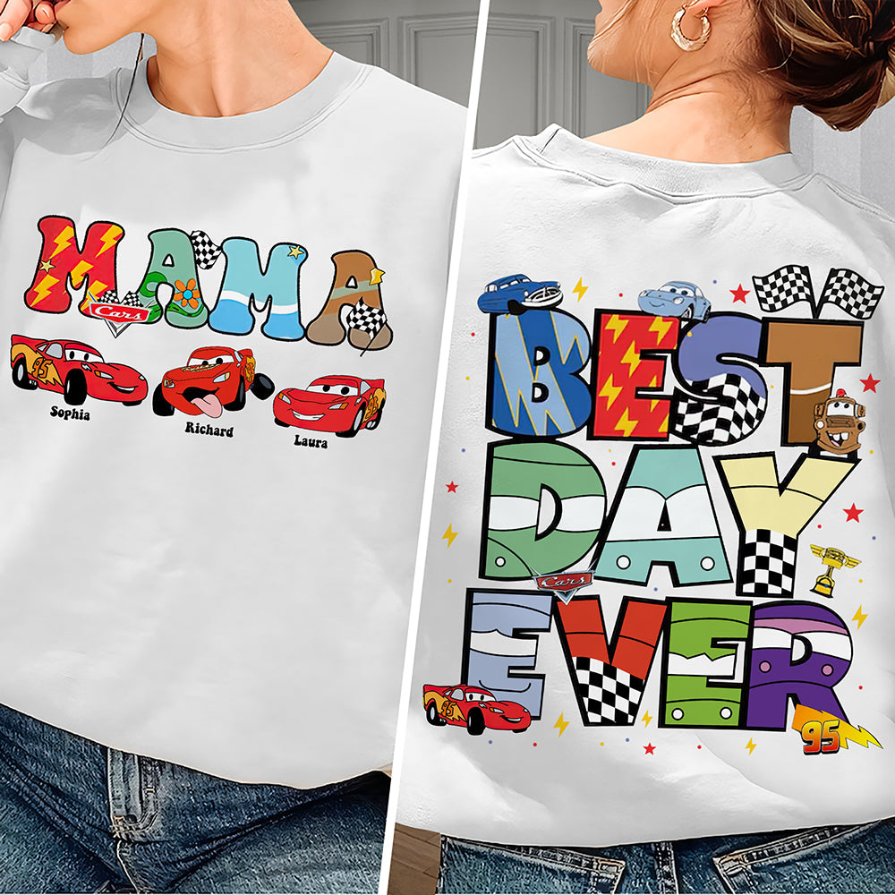 Best Day Ever Personalized Gift for Dad - Customizable Shirt Shirts PopCulturePrints