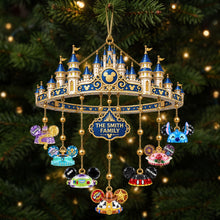 Load image into Gallery viewer, Celebrate Family Moments - Lovely Characters Acrylic Ornament | Personalized Gifts Ornament PopCulturePrints
