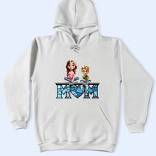 Load image into Gallery viewer, We Love You Mom - Personalized 3D Cartoon T-Shirt for Mothers and Grandmothers T-shirt PopCulturePrints
