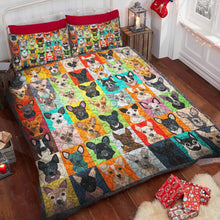 Load image into Gallery viewer, Chihuahua Lover&#39;s Christmas Quilt Bed Set - Delightful Dog Gifts
