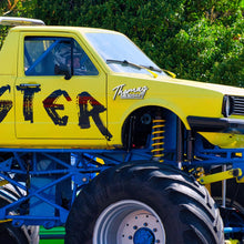 Load image into Gallery viewer, Drive Your Passion - Personalized Monster Truck Emblem Emblems PopCulturePrints
