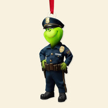 Load image into Gallery viewer, Custom Police Officer Ornament - Ideal Christmas Gift for Law Enforcement Ornament PopCulturePrints
