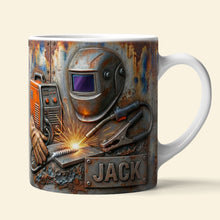 Load image into Gallery viewer, "For the Welders Who Create Magic!" - Proud Welder Coffee Mug - Personalized Gifts For Welders Coffee Mug PopCulturePrints
