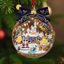 Load image into Gallery viewer, &quot;Bring Magic Home!&quot; - Cute Acrylic Ornament, Personalized Christmas Gift for Family, Friends, Kids Ornament PopCulturePrints
