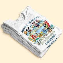 Load image into Gallery viewer, Making Memories, Family Vacation Together - Personalized Matching Shirts for Families
