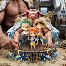 Load image into Gallery viewer, “I Am Their Father” - Ocean Adventure Crew Acrylic Plaque - Personalized Gift for Dad &amp; Grandpa Shaped Plaques PopCulturePrints
