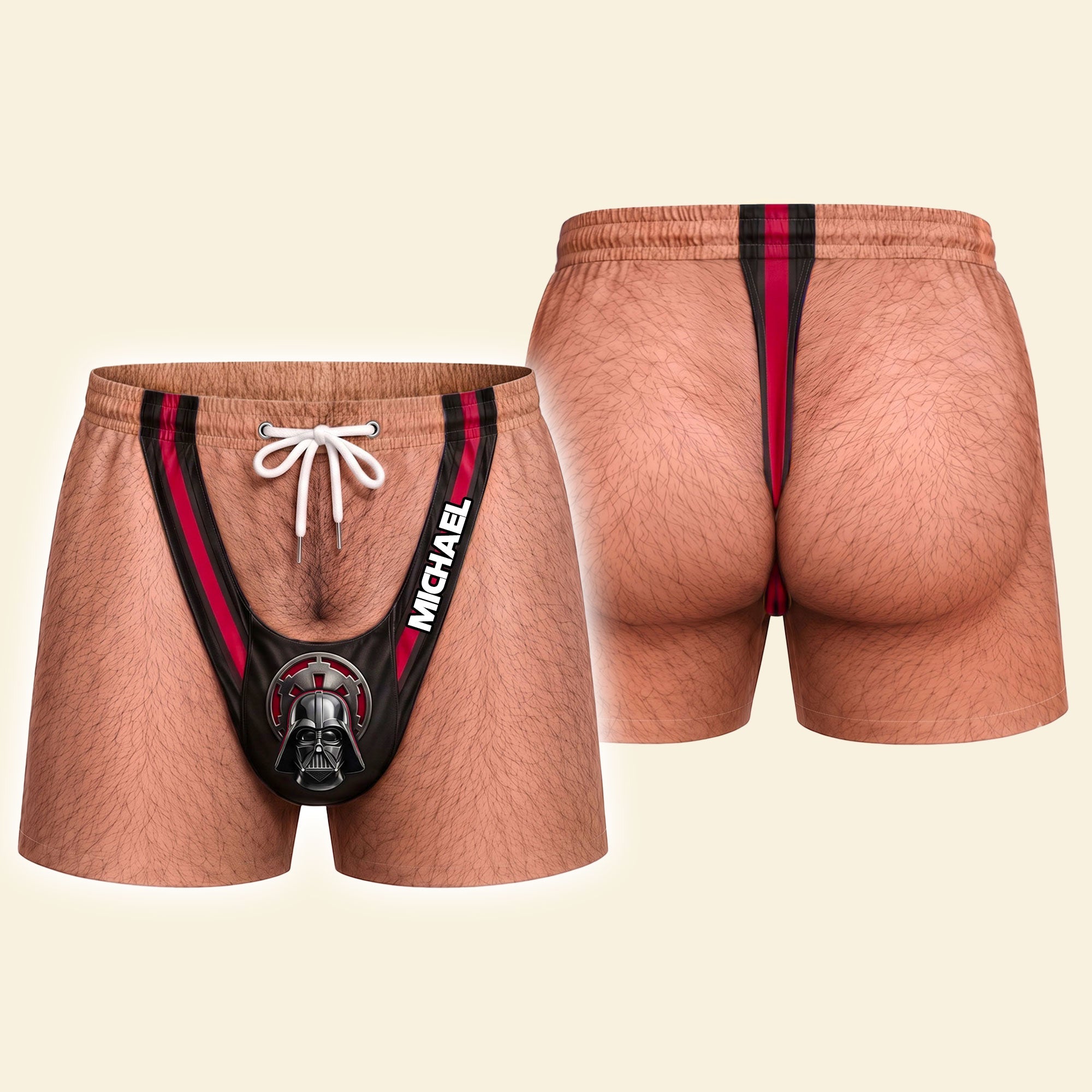 “Unleash Your Inner Warrior!” - Hilarious Warriors Men's Shorts - Personalized Gifts