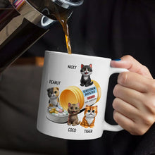 Load image into Gallery viewer, &quot;Boost Your Mood with Furry Friends!&quot; - Personalized Serotonin Booster Cat Lovers Mug - Custom Gift for Cat Owners, Animal Lovers, and Friends Mug PopCulturePrints

