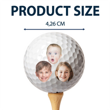 Load image into Gallery viewer, FORE The Most Tee-Rific Dad - Personalized Golf Ball Gift for Dad, Grandpa, and Golf Lovers Golf Ball PopCulturePrints
